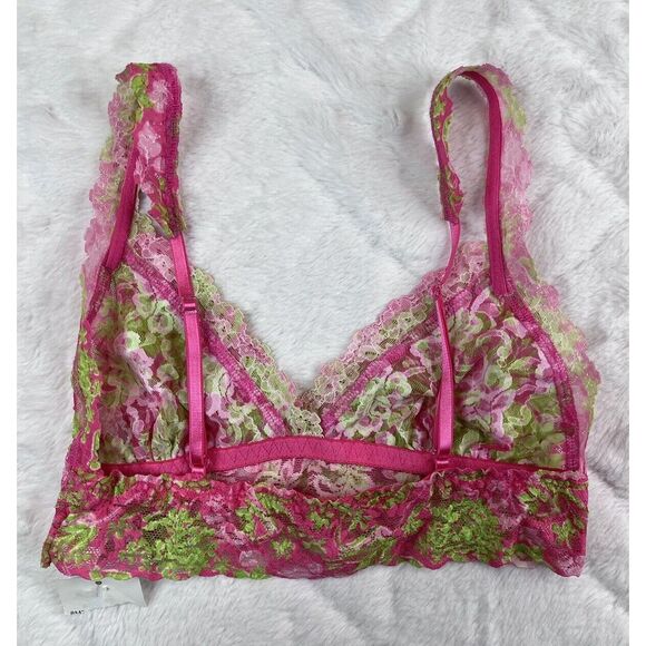 *NWT* Hanky Panky Love Lilly Pulitzer 12831 Women's Crossover Lace Bralette - XS - Picture 2 of 6